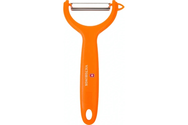 Curatator rosii Victorinox Tomato Peeler, lama dubla, Orange 7.6079.9