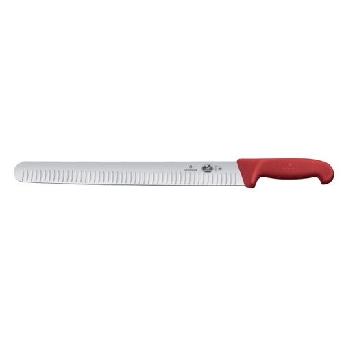 Cutit pentru feliat Victorinox Slicing Knife, lama 36cm, Red 5.4721.36