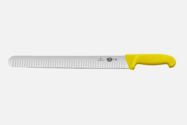 Cutit pentru feliat Victorinox Slicing Knife, lama 36cm, Yellow 5.4728.36