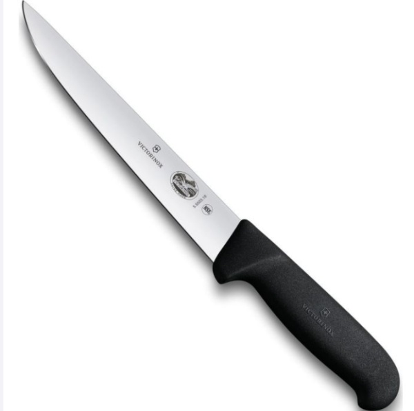 Cutit pentru injunghiat Victorinox Sticking Knife, lama 25cm, Black 5.5503.25