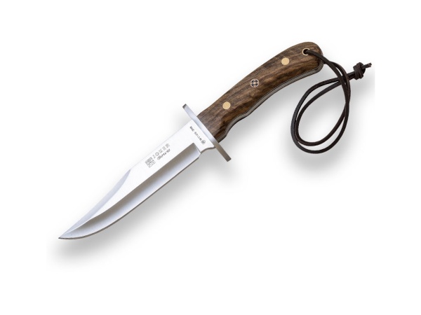 Cutit pentru vanatoare Joker Bowie, maner nuc, lama full tang 16cm CN96
