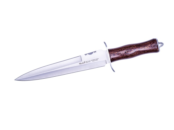 Cutit Vanatoare Muela Bear-24R, maner lemn trandafir lama 24 cm