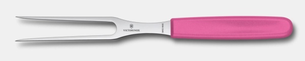 Furculita pentru friptura Victorinox Classic carving fork, 270mm, Pink 5.2106.15L5B