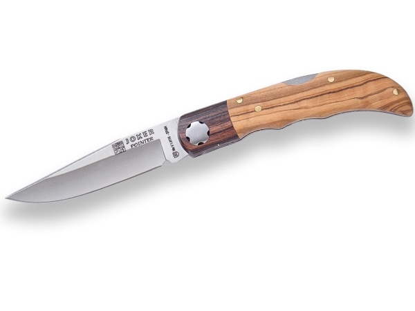 Briceag Joker Pointer, maner lemn trandafir&maslin, lama 7.5 cm NO118