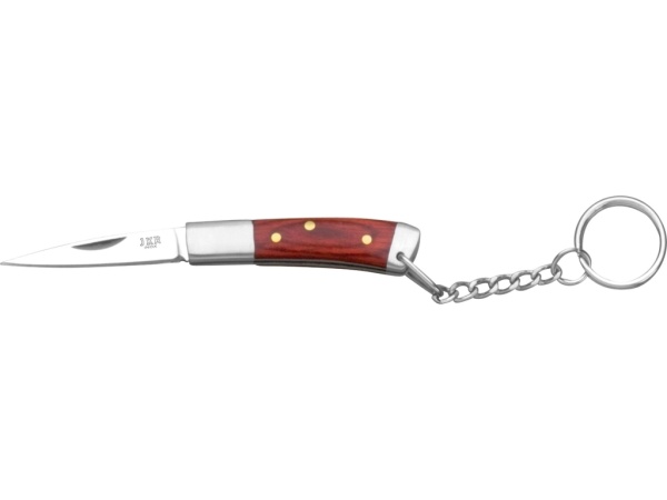 Bricege breloc Joker, maner lemn&otel, lama 4cm JKR0326