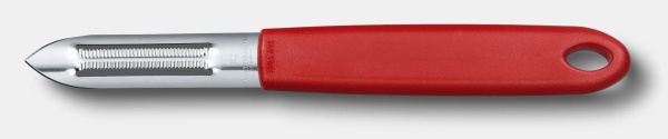 Curatator rosii Victorinox Tomato Peeler, lama dubla, Red 7.6077.1