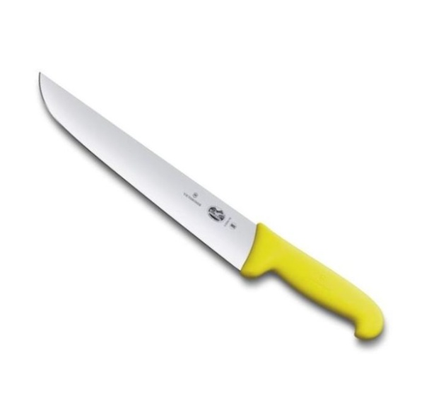 Cutit pentru macelarie Victorinox Butcher Knife, lama 28cm, Yellow 5.5208.28