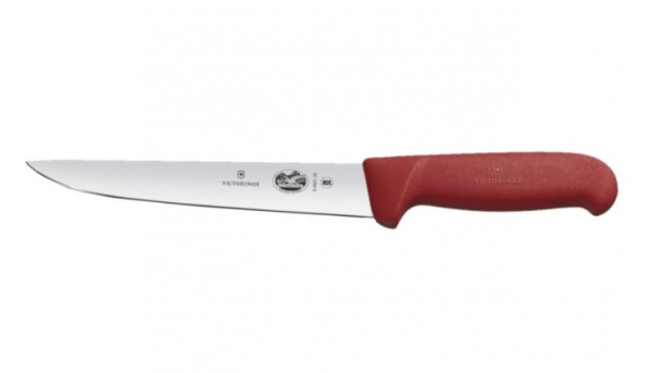 Cutit pentru macelarie Victorinox Slaughter&Butcher Knife, lama 26cm, Red 5.5201.26