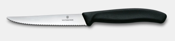 Cutit Victorinox pentru friptura, lama 110mm, Black 6.7233.20