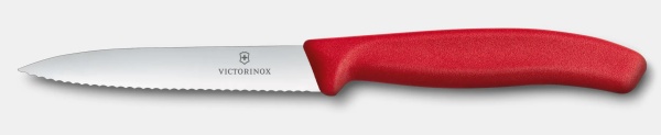 Cutit Victorinox Swiss Classic pentru decojit, lama 10cm, Red 6.7731