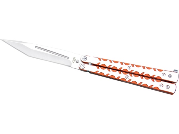Briceag fluture Joker, maner aluminiu, lama 10cm JKR0351