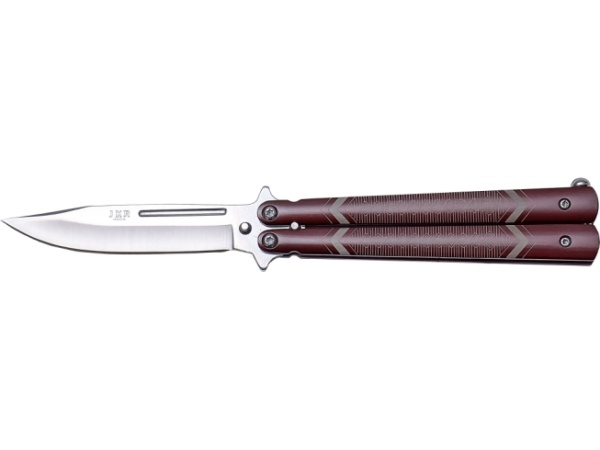 Briceag fluture Joker, maner aluminiu, lama 8.5cm JKR0470