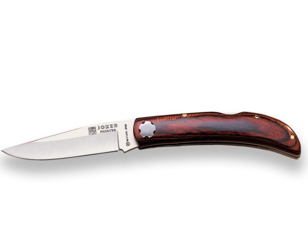 Briceag Joker Pointer, maner lemn rosu, lama 9 cm NR66
