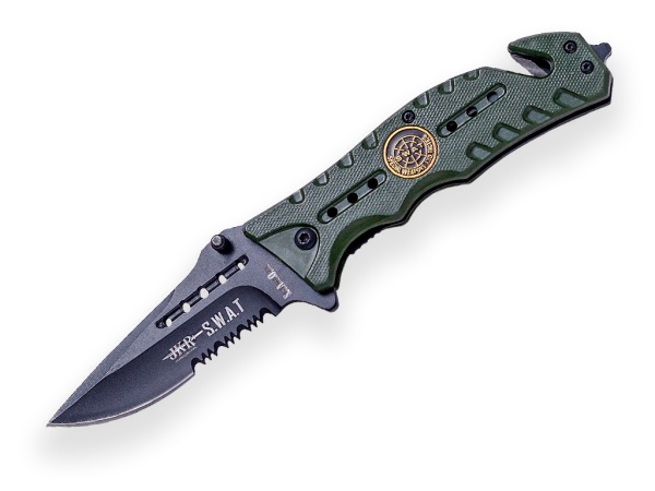 Briceag tactic Joker, maner aluminiu, lama 8cm JKR0491
