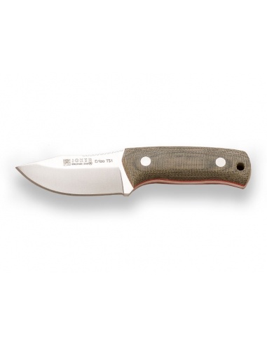 Cutit Bushcraft Joker Erizo TS1, maner micarta, lama full tang 7.5cm CV81-F