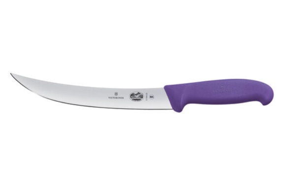 Cutit pentru transat Victorinox Breaking Knife, lama 20cm, Violet 5.7205.20
