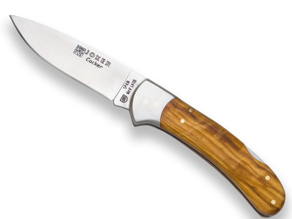 Briceag Joker Cocker, maner lemn maslin, lama 9cm NO47