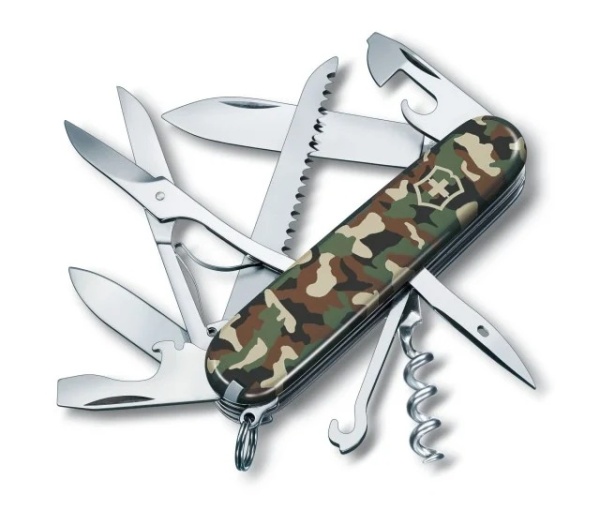 Briceag Victorinox Huntsman, 91 mm, camo 1.3713.94