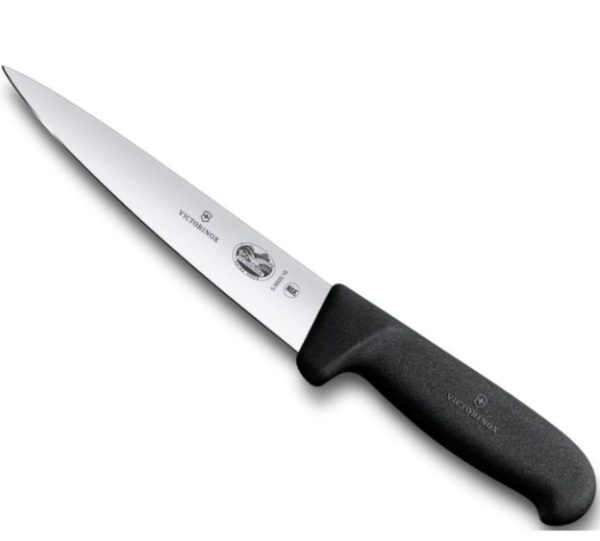 Cutit pentru injunghiat Victorinox Sticking Knife, lama 16cm, Black 5.5603.16