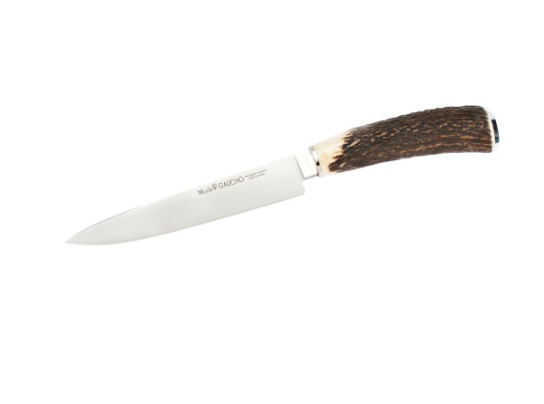 Cutit Vanatoare Muela GAUCHO-16A,maner corn de cerb, lama 16 cm