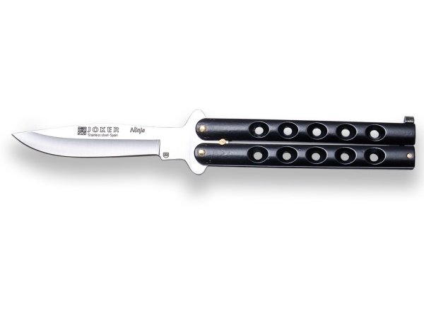 Briceag fluture Joker Ninja, maner zamak, lama 10 cm N101N