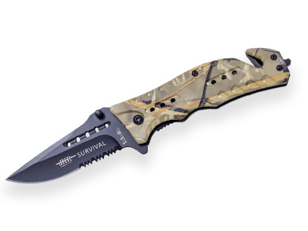 Briceag Joker Rescue, maner aluminiu, lama 8cm JKR0570