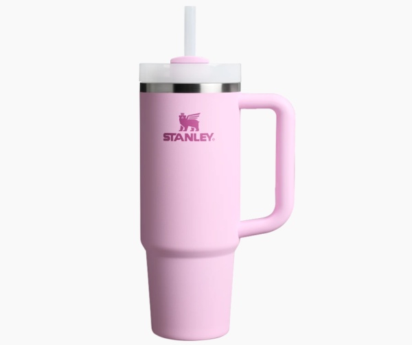Cana termoizolanta Stanley The Quencher H2.O FlowState Tumbler 0.89L, Cherry Blossom 10-10827-953