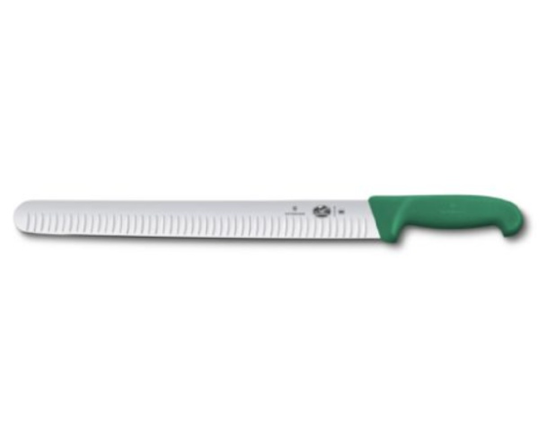 Cutit pentru feliat Victorinox Slicing Knife, lama 36cm, Green 5.4724.36