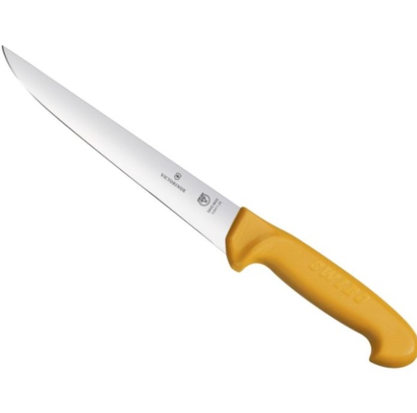 Cutit pentru injunghiat Victorinox Swibo Sticking Knife, lama 25cm, Orange 5.8411.25