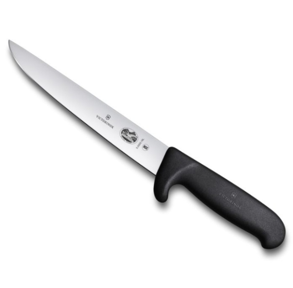 Cutit pentru injunghiat Victorinox Sticking Knife, lama 18cm, Black 5.5503.18L
