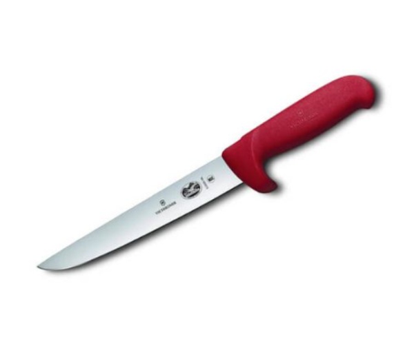 Cutit pentru injunghiat Victorinox Sticking Knife, lama 18cm, Red 5.5501.18L