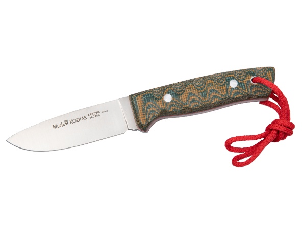 Cutit Vanatoare Muela KODIAK-10SV.G,maner micarta 3D brown mustard, lama 10 cm