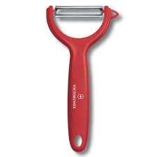 Curatator rosii Victorinox Tomato Peeler, lama dubla, Red 7.6079.1