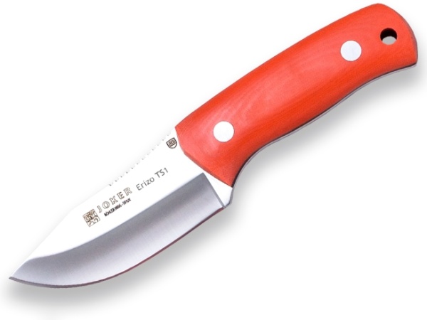Cutit Bushcraft Joker Erizo TS1, maner micarta, lama full tang 7.5cm CN81-P