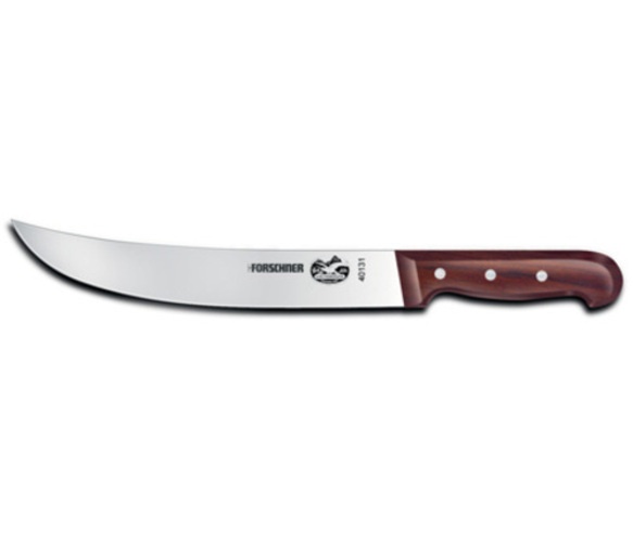 Cutit pentru feliat Victorinox Cimeter Knife, lama 25cm, Artar 5.7300.25