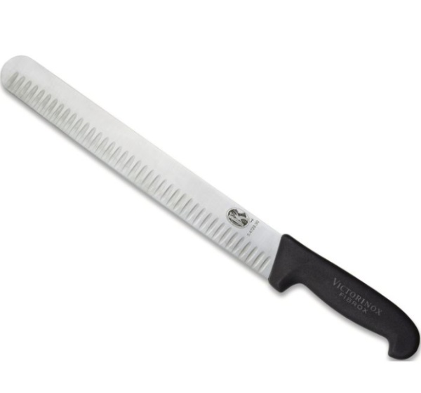 Cutit pentru feliat Victorinox Slicing Knife, lama 30cm, Black 5.4723.30