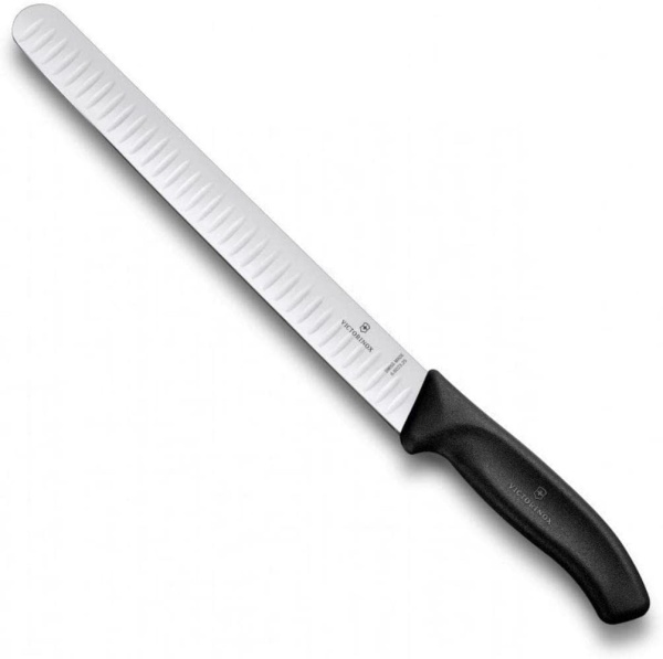 Cutit pentru feliat Victorinox Swiss Classic Slicing Knife, lama 25cm, Black 6.8223.25B