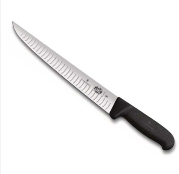 Cutit pentru injunghiat Victorinox Sticking Knife, lama 20cm, Black 5.5523.20