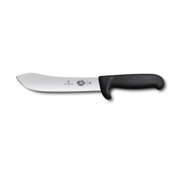 Cutit pentru macelarie Victorinox Butcher Knife, lama 18cm, Black 5.7403.18L