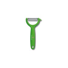 Curatator rosii Victorinox Tomato Peeler, lama dubla, Green 7.6079.4