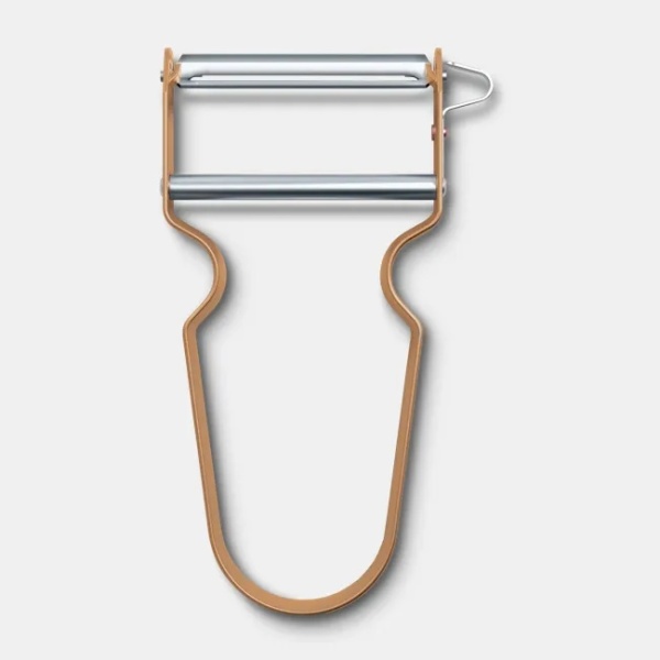 Curatator Victorinox Rex Peeler, 110mm, aluminiu, cinnamon 6.0900.12