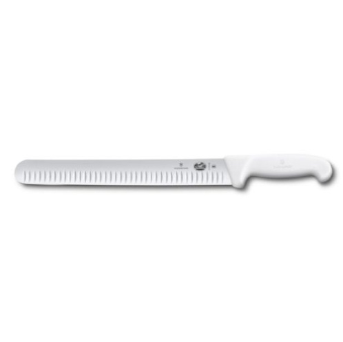 Cutit pentru feliat Victorinox Slicing Knife, lama 30cm, White 5.4727.30