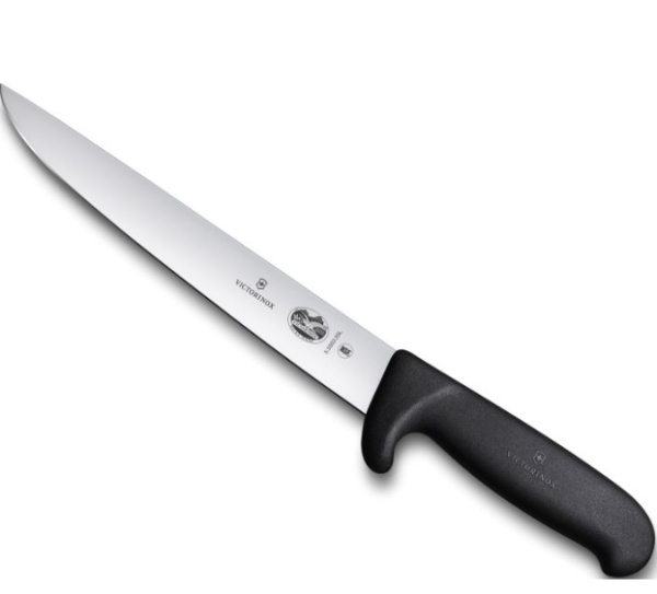Cutit pentru injunghiat Victorinox Sticking Knife, lama 20cm, Black 5.5503.20L