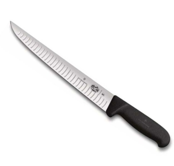 Cutit pentru injunghiat Victorinox Sticking Knife, lama 25cm, Black 5.5523.25
