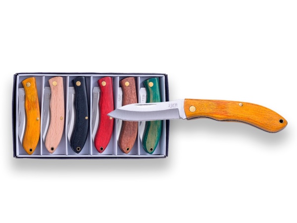 Set Bricege Joker, manere lemn, diverse culori JKR0498