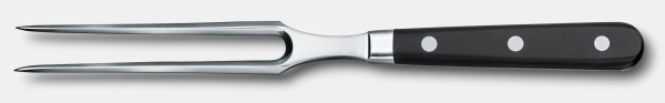Furculita pentru friptura Victorinox Grand Maitre Carving Fork Wood, 15cm, Black 7.7233.15G