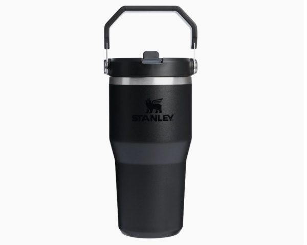 Pahar termoizolant The IceFlow Flip Straw Tumbler 2.0, 0.6L, Black 10-12044-045