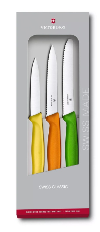 Set cutite curatat Victorinox Swiss Classic Paring Set, 3 piese, Multicolor 6.7116.31G