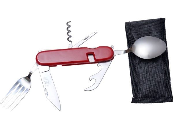 Briceag Joker Camping, maner plastic, 6 functii JKR0467