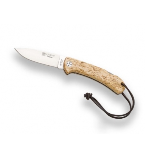 Briceag Joker Cocker, maner lemn mesteacan bucalat, lama 9 cm NL134